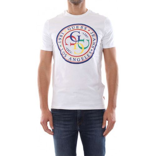 Polo T-shirt G-Stamp Blanc M92I42 (rft) - Guess - Modalova