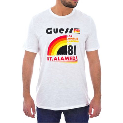 Polo T-shirt SURFER M92I51 Blanc - Guess - Modalova