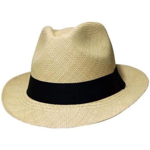 Chapeau Trilby panama veritable EQUATEUR T56 - Chapeau-Tendance - Modalova