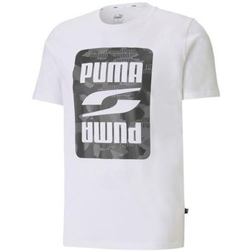 T-shirt Rebel Camo Graphic Tee - Puma - Modalova