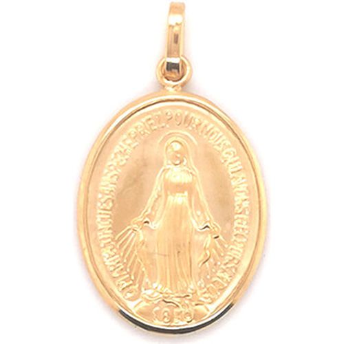 Pendentifs Médaille vierge miraculeuse or 9 carats - Brillaxis - Modalova