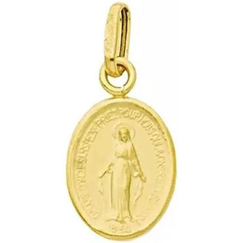 Pendentifs Médaille miraculeuse or 9k 8mm x 10mm - Brillaxis - Modalova