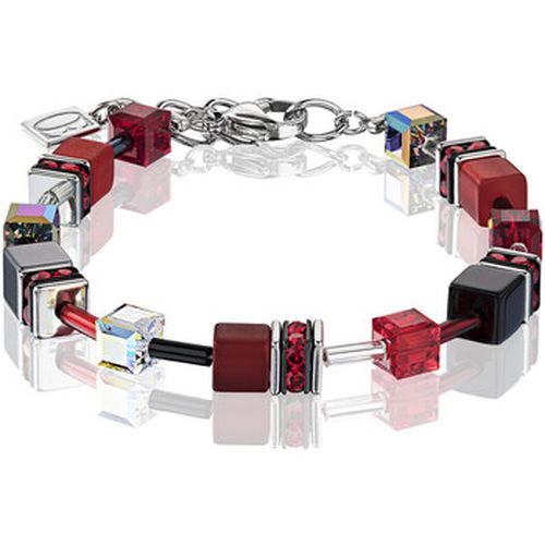Bracelets Bracelet Geocube rouge et hématite - Coeur De Lion - Modalova