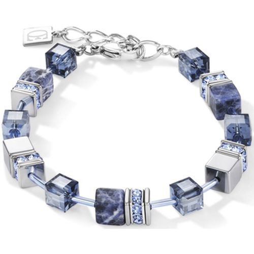 Bracelets Bracelet Géocube sodalite et hématite bleu - Coeur De Lion - Modalova