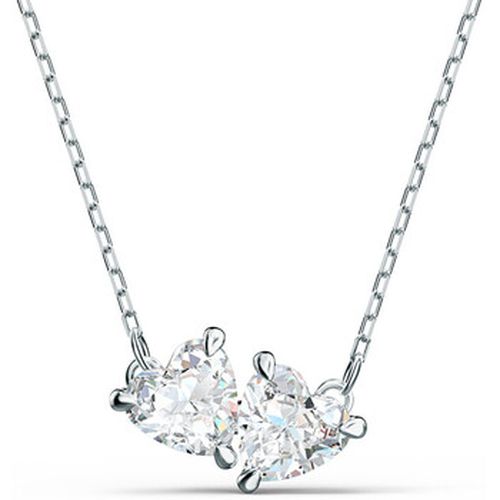 Collier Collier Mesmera double coeur en cristal - Swarovski - Modalova