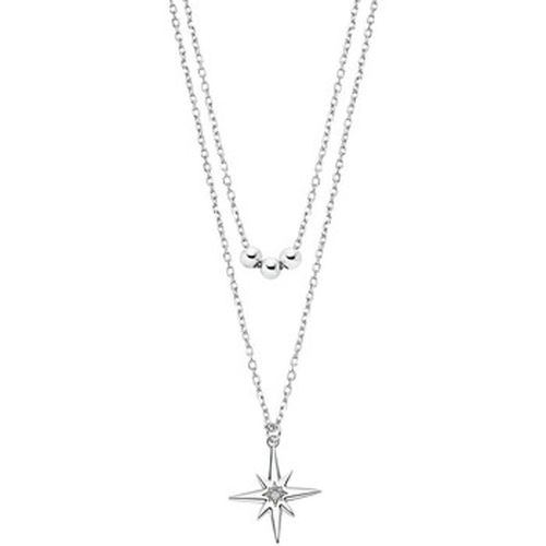 Collier Collier Silver deux rangs perles étoile - Lotus - Modalova