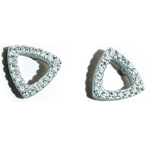 Boucles oreilles Boucles d'oreilles or diamants triangle - Brillaxis - Modalova