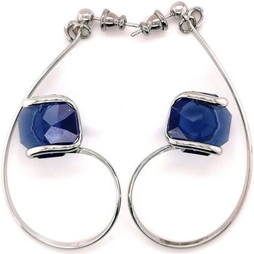 Boucles oreilles Boucles longues octagon dark blue - Andrea Marazzini - Modalova