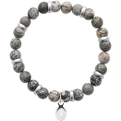 Bracelets Bracelet Jaspe Gris - Brillaxis - Modalova