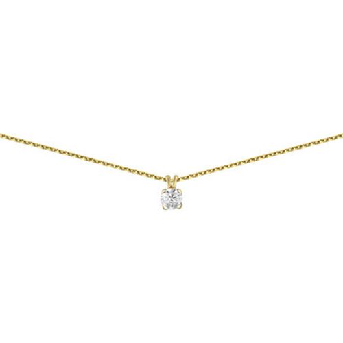 Collier Collier solitaire diamant or 18 carats 0.30 ct - Brillaxis - Modalova