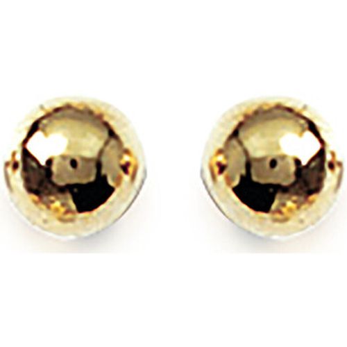 Boucles oreilles Boucles d'oreilles boules dorées 5mm - Brillaxis - Modalova