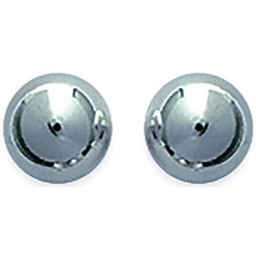 Boucles oreilles Puces d'oreilles boules argent 6mm - Brillaxis - Modalova