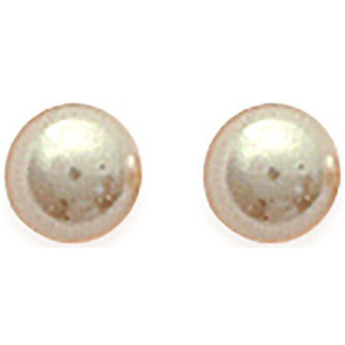 Boucles oreilles Boucles d'oreilles perle blanche 4 mm - Brillaxis - Modalova