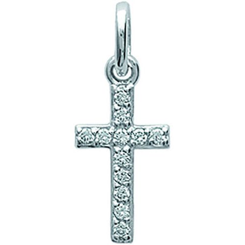 Collier Pendentif croix empierrée - Brillaxis - Modalova