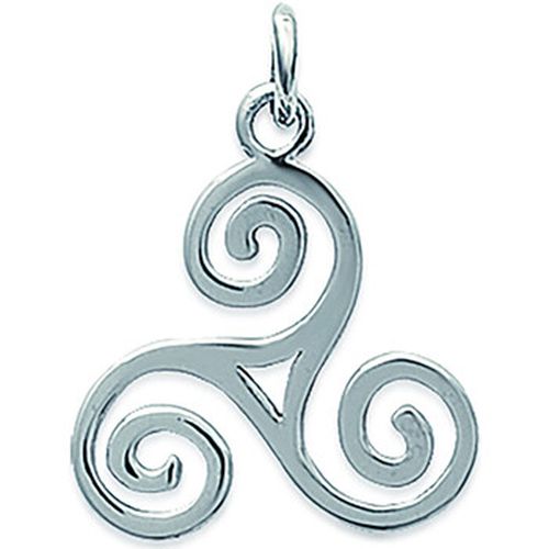 Pendentifs Pendentif Triskel argent rhodié - Brillaxis - Modalova