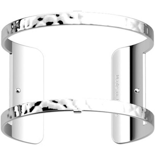 Bracelets Manchette Pure Martelée argentée 40 mm - Les Georgettes - Modalova
