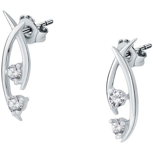 Boucles oreilles Boucles d'oreilles en argent 925/1000 et zircon - Cleor - Modalova