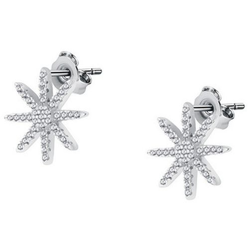 Boucles oreilles Boucles d'oreilles en argent 925/1000 et zircon - Cleor - Modalova