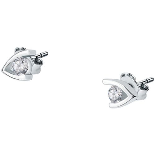 Boucles oreilles Boucles d'oreilles en argent 925/1000 et zircon - Cleor - Modalova