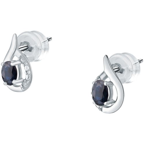 Boucles oreilles Boucles d'oreilles en or 375/1000 et saphir - Cleor - Modalova