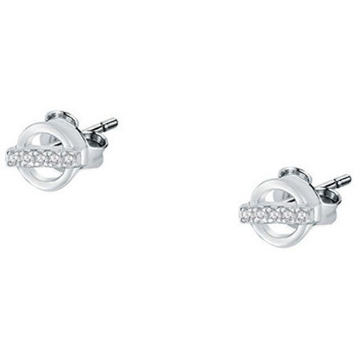 Boucles oreilles Boucles d'oreilles en argent 925/1000 et zircon - Cleor - Modalova