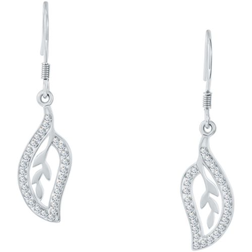 Boucles oreilles Boucles d'oreilles en argent 925/1000 et zircon - Cleor - Modalova