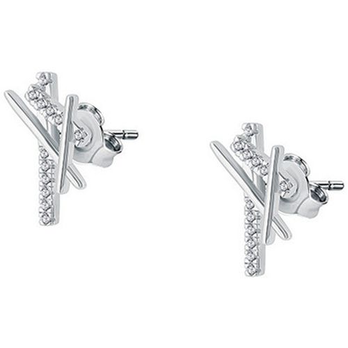 Boucles oreilles Boucles d'oreilles en argent 925/1000 et zircon - Cleor - Modalova