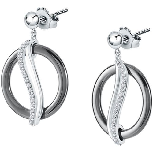 Boucles oreilles Boucles d'oreilles en argent 925/1000 et zircon - Cleor - Modalova