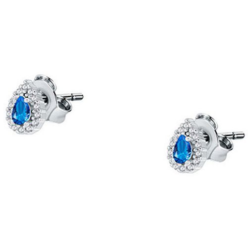 Boucles oreilles Boucles d'oreilles en argent 925/1000 et zircon - Cleor - Modalova