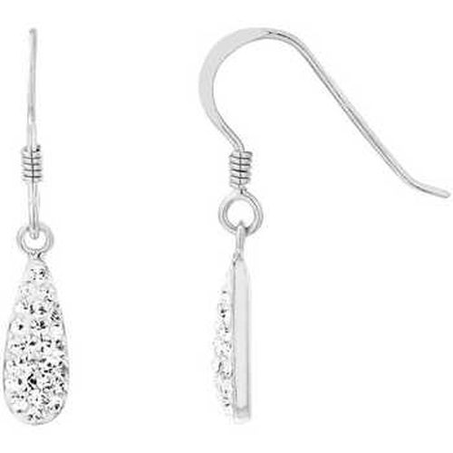 Boucles oreilles Boucles d'oreilles en argent 925/1000 et cristal - Cleor - Modalova