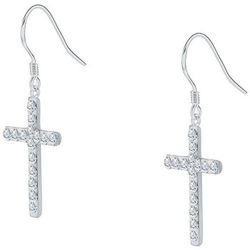 Boucles oreilles Boucles d'oreilles en argent 925/1000 et cristal - Cleor - Modalova