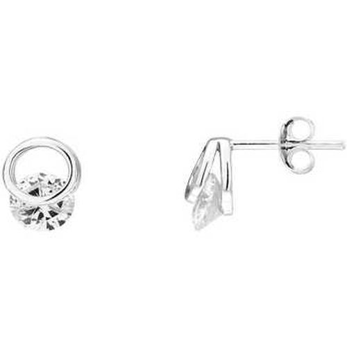 Boucles oreilles Boucles d'oreilles en argent 925/1000 et zircon - Cleor - Modalova