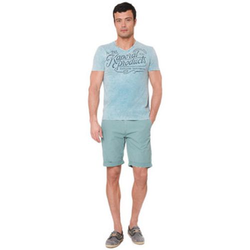 Polo T-Shirt Tazz Bleu Aqua - Kaporal - Modalova