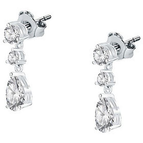 Boucles oreilles Boucles d'oreilles en argent 925/1000 et zircon - Cleor - Modalova