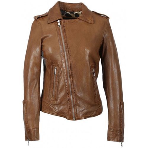 Blouson Blouson style perfecto Manga ref_50425 Noisette - Oakwood - Modalova