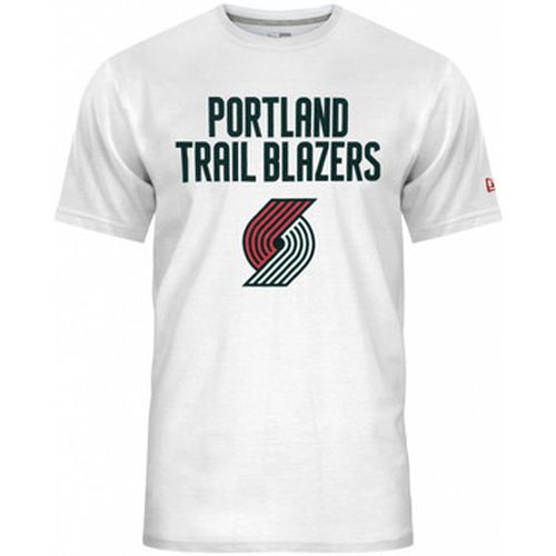 T-shirt T-Shirt NBA Portland Trail bla - New-Era - Modalova