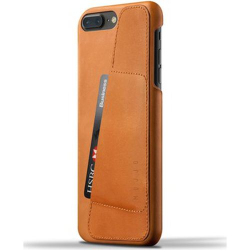 Housse portable Leather Wallet Case iPhone 7 Plus Tan - Mujjo - Modalova
