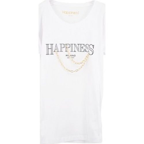 T-shirt Superbes chaines en te blanches HAPSPLDALA - Happiness - Modalova