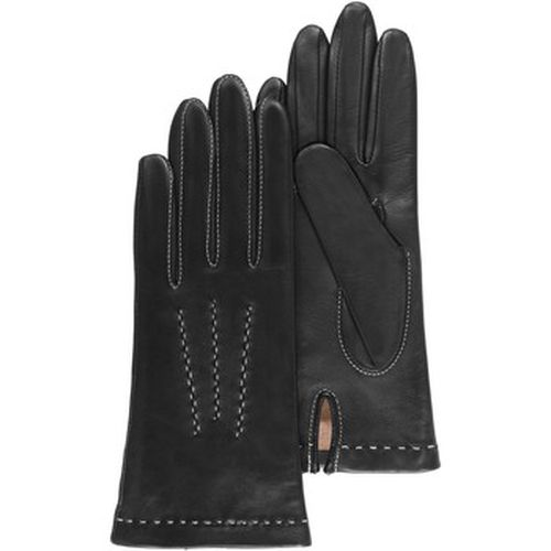 Gants Gants cuir d'agneau avec surpiqures - doublés soie - Isotoner - Modalova