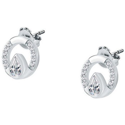 Boucles oreilles Boucles d'oreilles en argent 925/1000 et zircon - Cleor - Modalova