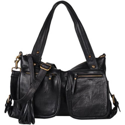 Sac a main Sac Shopping Cow cuir COW 16C-00BCOW37 - Basilic Pepper - Modalova