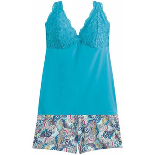 Pyjamas / Chemises de nuit Top-short turquoise Eldorado - Pomm'poire - Modalova