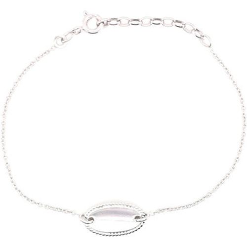 Bracelets Bracelet identité argent plaque ovale - Saunier - Modalova