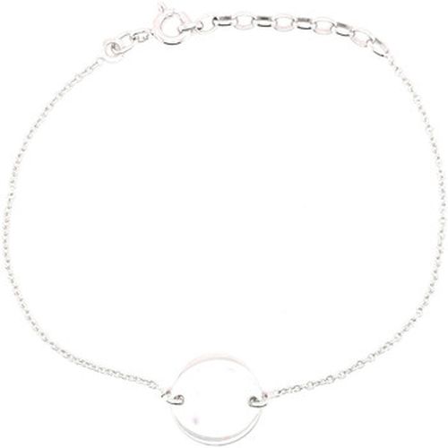 Bracelets Bracelet identité argent plaque ronde - Saunier - Modalova