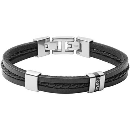 Bracelets Bracelet Leather Essential cuir noir - Fossil - Modalova
