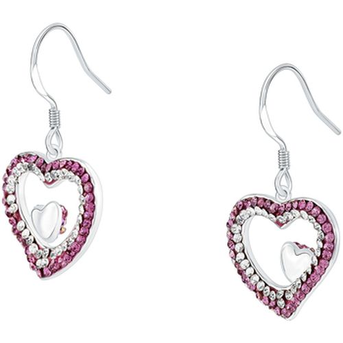 Boucles oreilles Boucles d'oreilles en argent 925/1000 et cristal - Cleor - Modalova