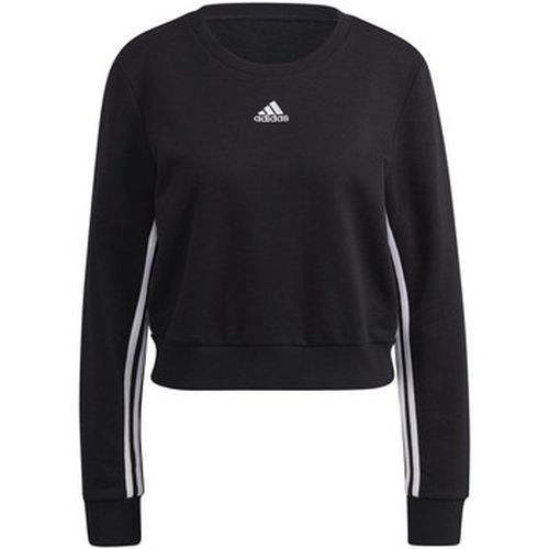 Sweat-shirt Sweat 3-stripes Crop - adidas - Modalova