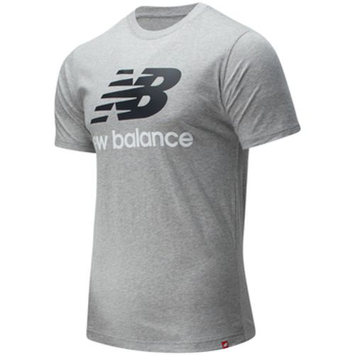 T-shirt Essentials Stacked Logo - New Balance - Modalova