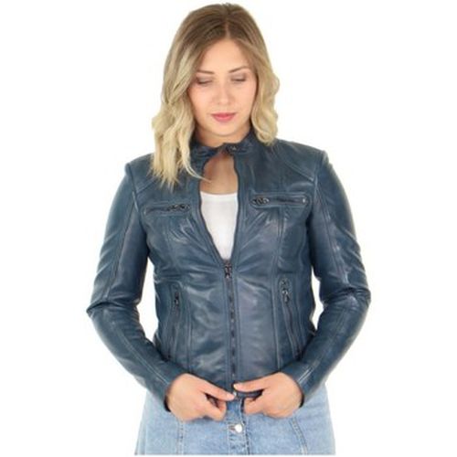 Blouson Blouson en cuir agneau ref_45400 - Pallas Cuir - Modalova