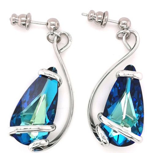 Boucles oreilles Boucles Elegant Bermuda blue - Andrea Marazzini - Modalova